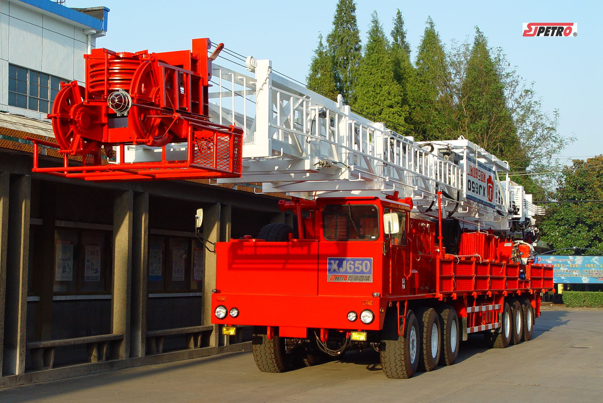 650HP Truck Mounted Land Drilling Rig